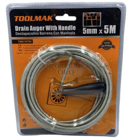 Destapador Para Limpiar 5Mmx5Mts Ferretools