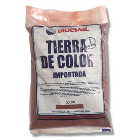 Tierra De Color Roja 1 Kg Dideval